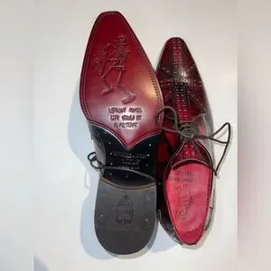 JEFFERY ~ WEST MUSE Shoes ☠️♥️? jeffery west muse shoes men brown leather size9 | eBay main image 4